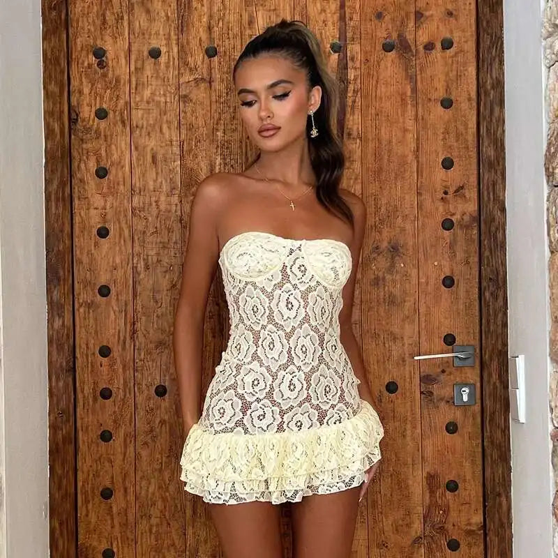 THALIA ELEGANT MINI DRESS